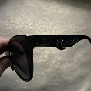 Miu miu cat eye black sunglasses with Crystals- Stardust Miu Miu - Stardust Crystal Cat Eye Sunglasses Black | www  main image 3